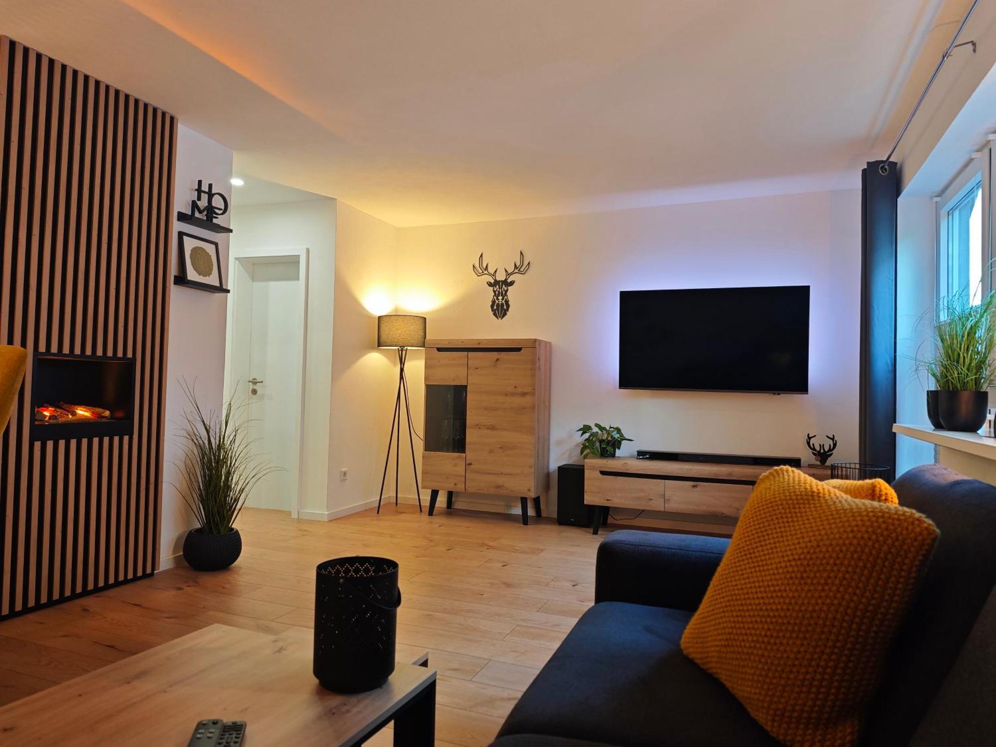 Ferienwohnung Platzhirsch Fuer 2 - 4 Pers. Winterberg Luaran gambar